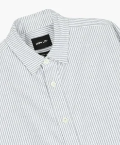 Howlin Afterthoughts Shirt - Brushed Oxford Blue Cheap