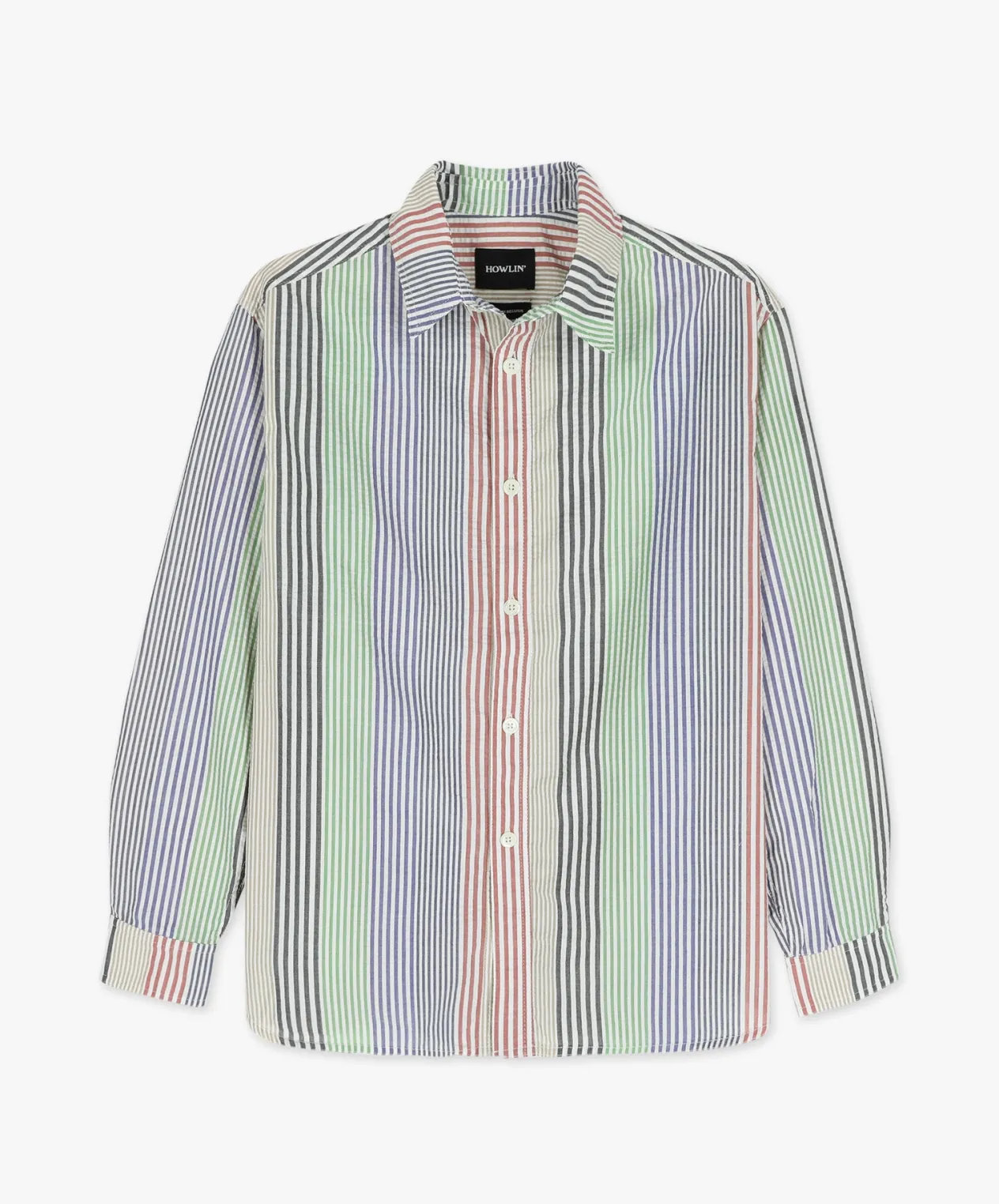Howlin Afterthoughts Shirt - Seersucker Mix Cheap