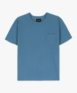 Howlin Belgian Waffle T-shirt - Blue Lover Clearance