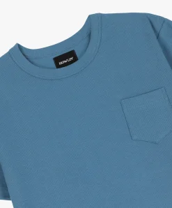 Howlin Belgian Waffle T-shirt - Blue Lover Clearance
