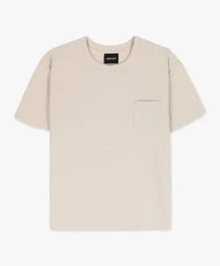 Howlin Belgian Waffle T-shirt - Sandshell New