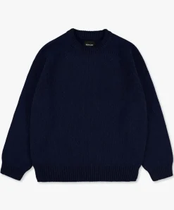 Howlin Boxy Space Knit - Navy Shop