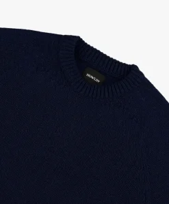 Howlin Boxy Space Knit - Navy Shop