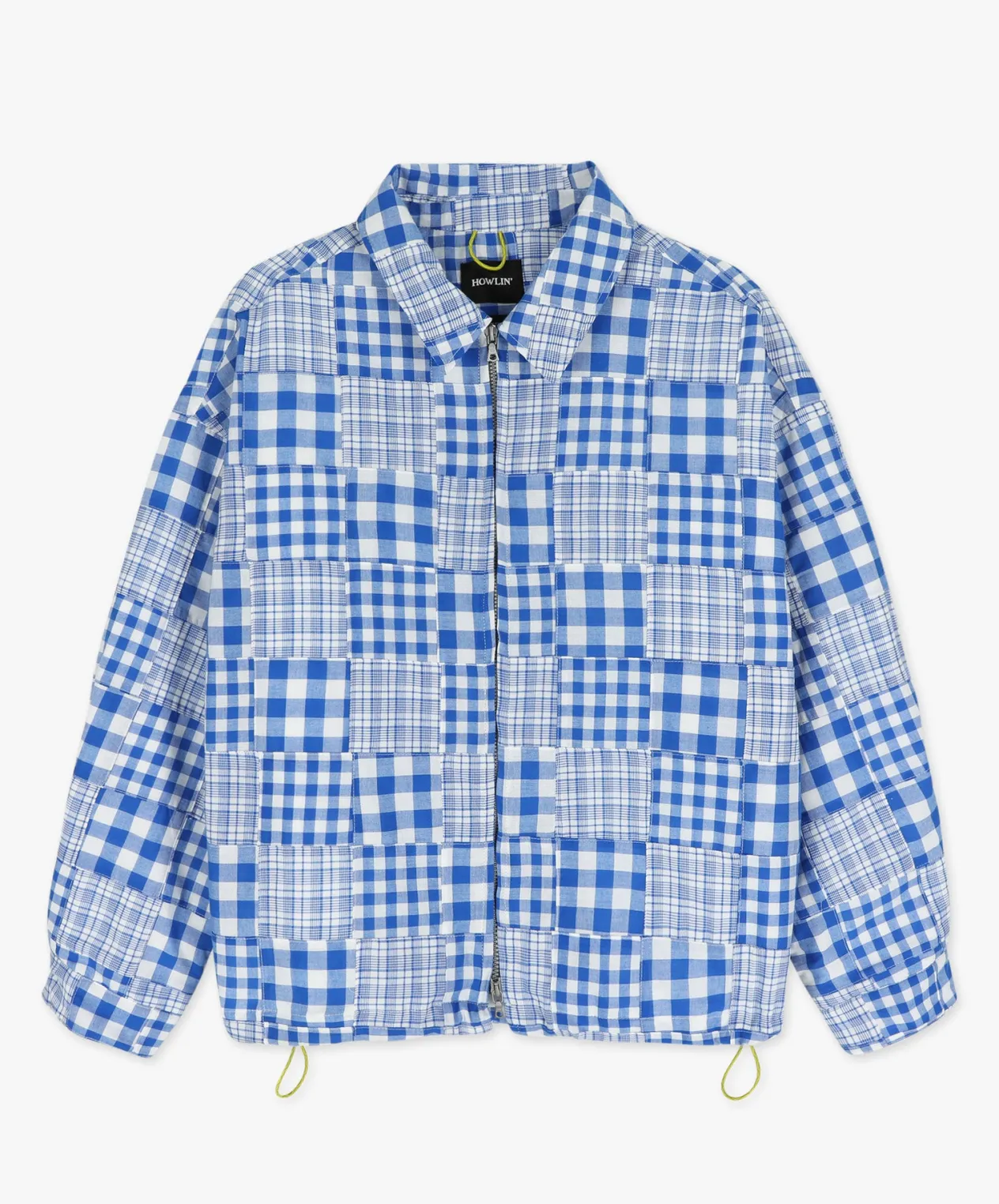 Howlin Boxy Swing Jacket - Blue Madras Patchwork Cheap
