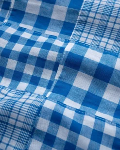 Howlin Boxy Swing Jacket - Blue Madras Patchwork Cheap
