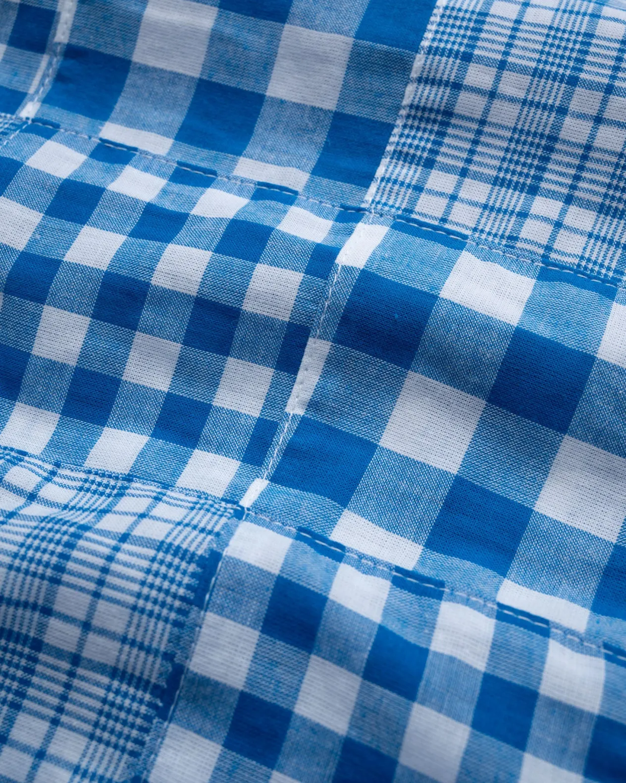 Howlin Boxy Swing Jacket - Blue Madras Patchwork Cheap