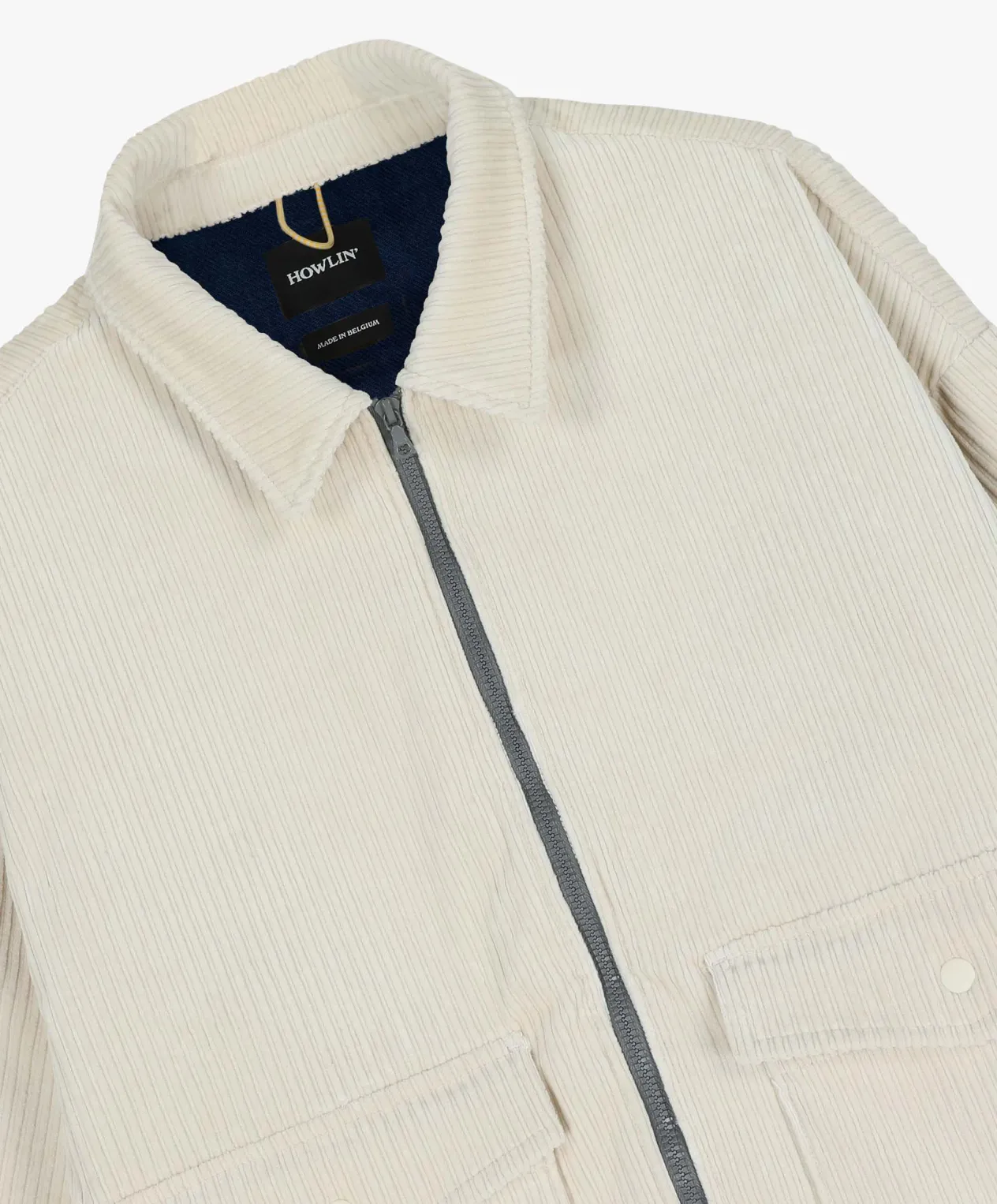 Howlin Boxy Swing Jacket - Corduroy Ecru Discount