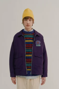 Howlin Boxy Swing Jacket - ’ Flower Purple Best