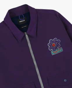 Howlin Boxy Swing Jacket - ’ Flower Purple Best