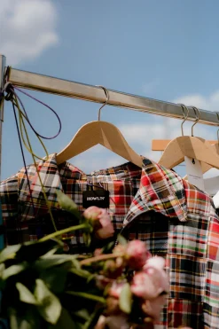 Howlin Boxy Swing Jacket - Multi Madras Patchwork Hot