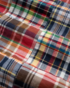 Howlin Boxy Swing Jacket - Multi Madras Patchwork Hot