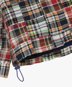 Howlin Boxy Swing Jacket - Multi Madras Patchwork Hot