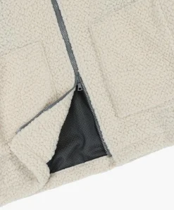 Howlin Boxy Swing Jacket For Women - Recycled Shearling Ecru (Women) Flash Sale