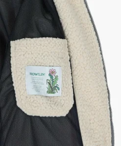 Howlin Boxy Swing Jacket For Women - Recycled Shearling Ecru (Women) Flash Sale