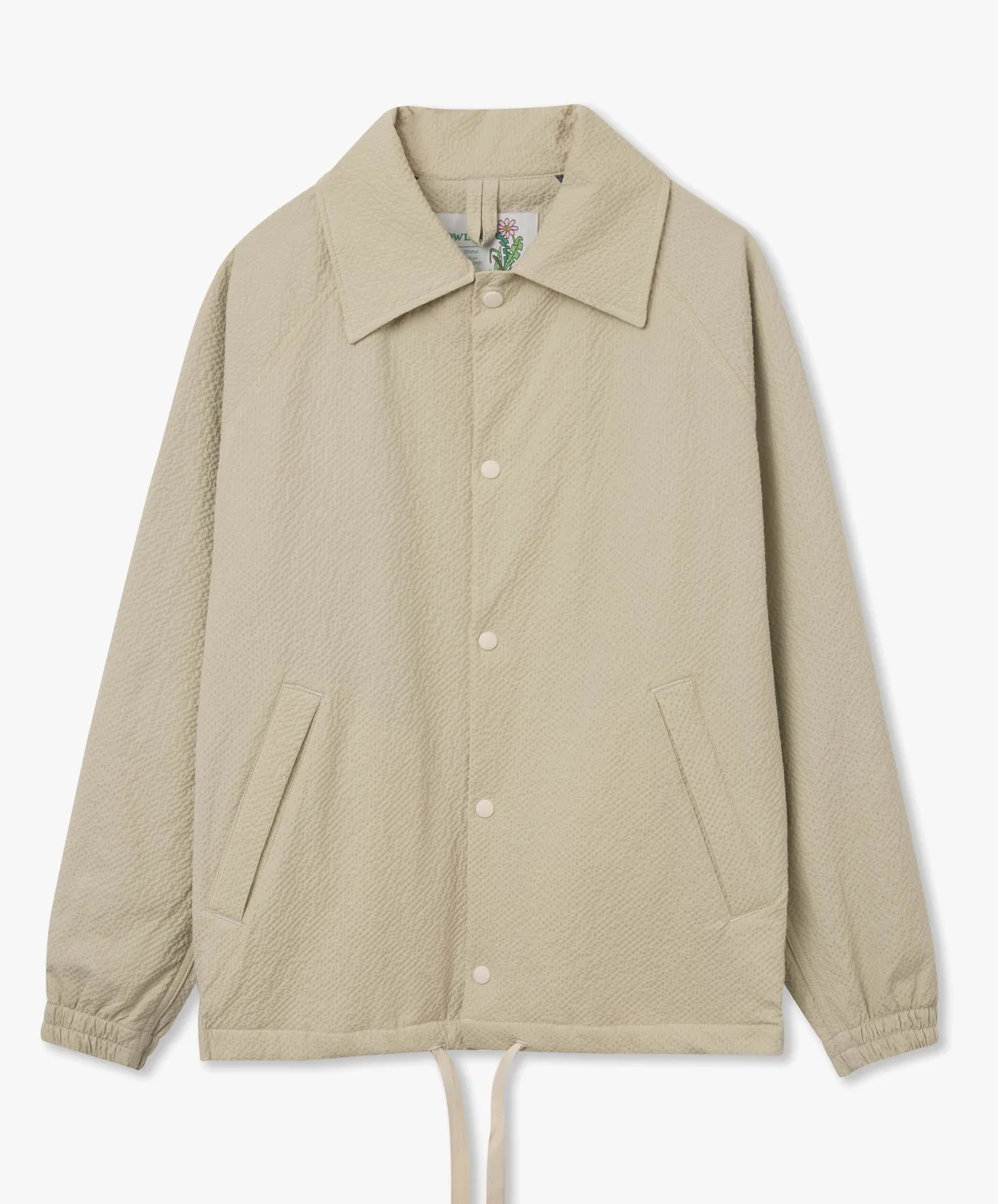 Howlin Coach Your Jacket - Ecru Seersucker Best Sale