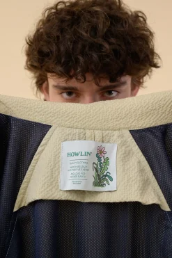 Howlin Coach Your Jacket - Ecru Seersucker Best Sale
