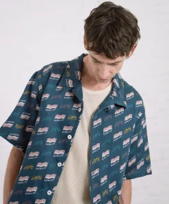 Howlin Cocktail D’Amore - Azzuro ' Piano Hemp Print Cheap