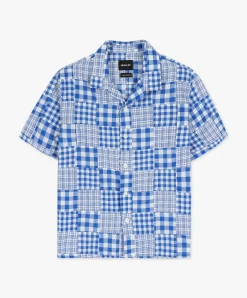 Howlin Cocktail D’Amore - Blue Madras Patchwork Hot