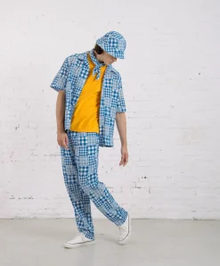 Howlin Cocktail D’Amore - Blue Madras Patchwork Hot