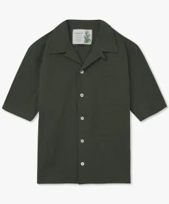 Howlin Cocktail Shirt - Greenish Seersucker New