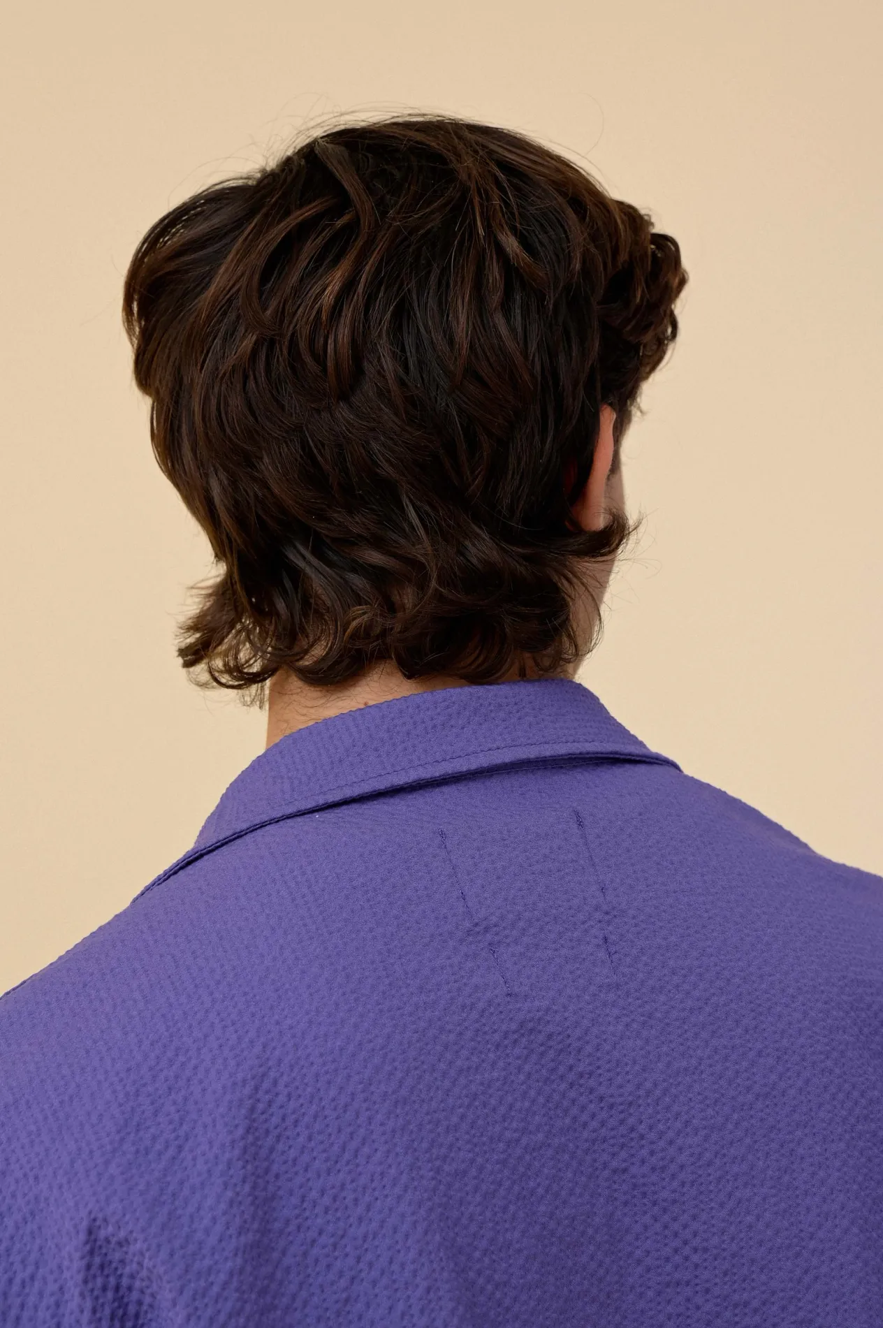 Howlin Cocktail Shirt - Purple Seersucker Outlet