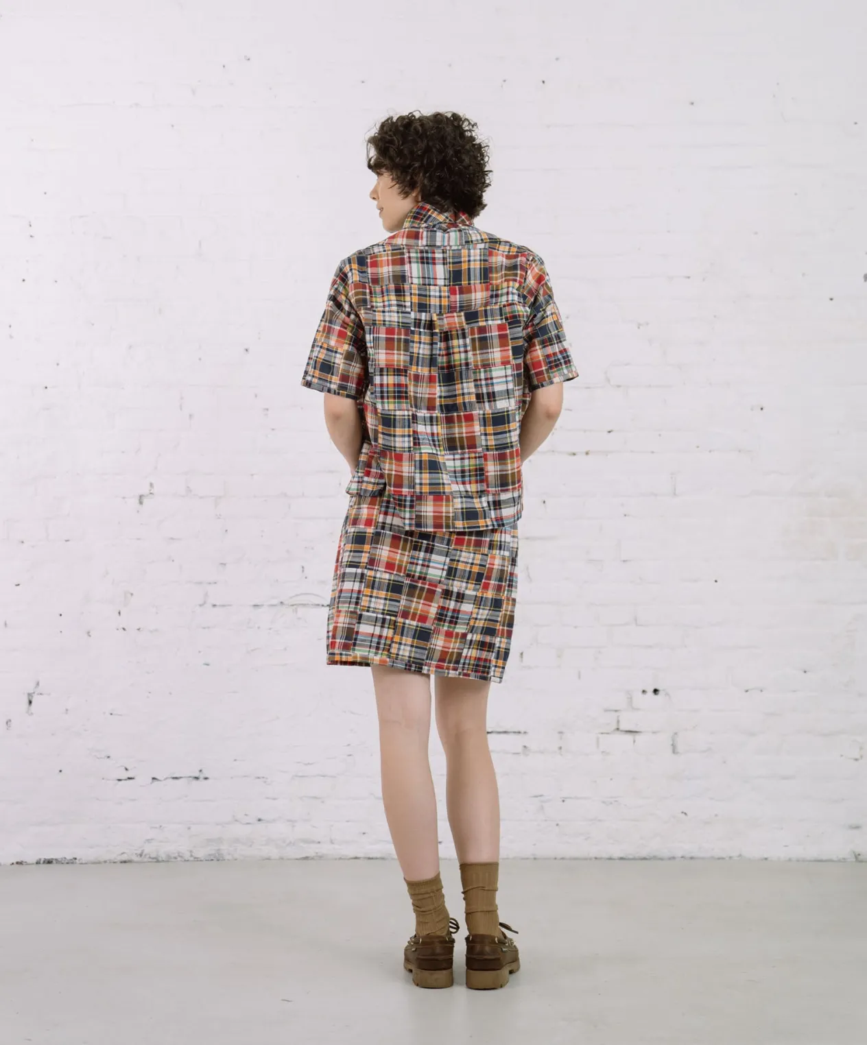Howlin Cocktails For The Girls Please Shirt - Multi Madras Patchwork (Women) Fashion