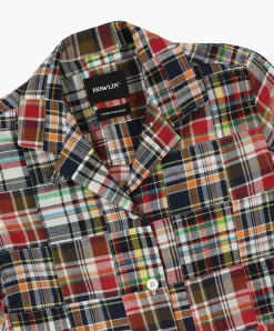 Howlin Cocktails For The Girls Please Shirt - Multi Madras Patchwork (Women) Fashion