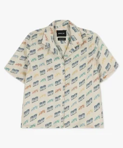 Howlin Cocktails For The Girls Please Shirt - Sand ' Piano Hemp Print (Women) Outlet