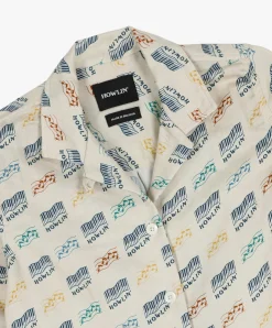 Howlin Cocktails For The Girls Please Shirt - Sand ' Piano Hemp Print (Women) Outlet