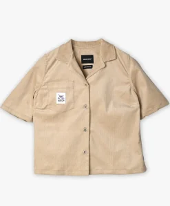 Howlin Cocktails For The Girls Please Shirt - Sand Summer Corduroy (Women) Shop