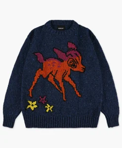 Howlin Cosmic Deer - Blue Best
