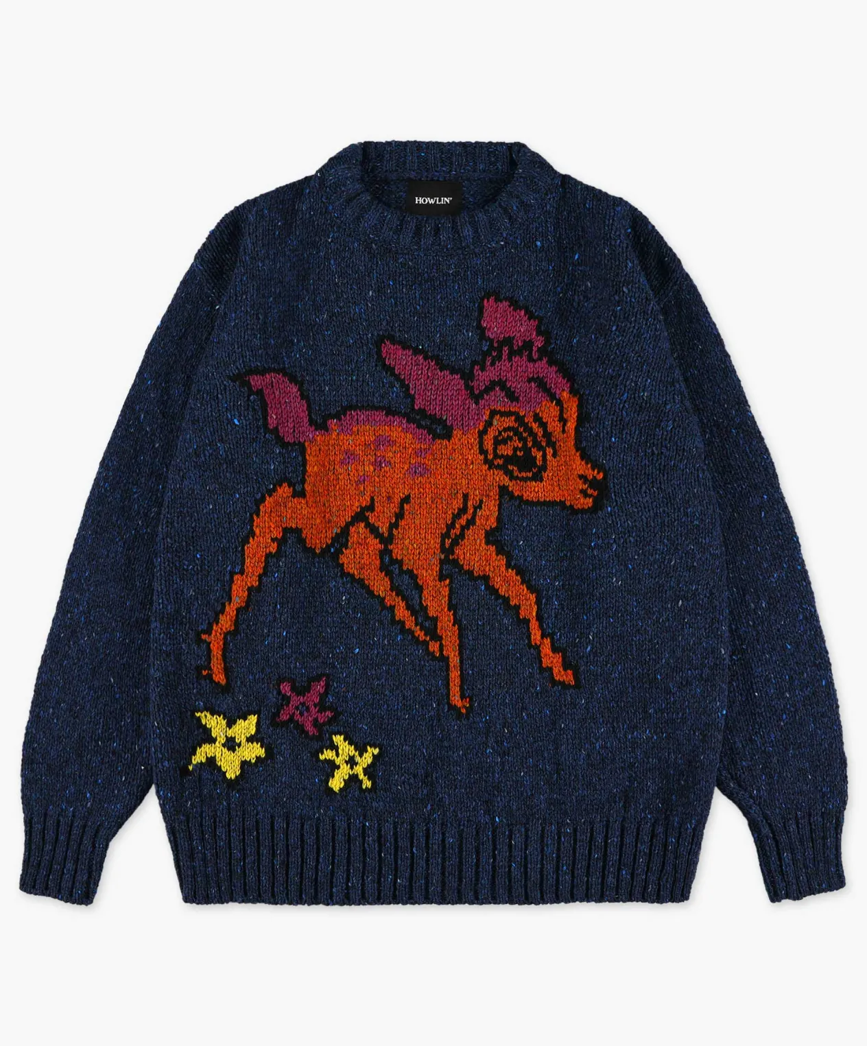 Howlin Cosmic Deer - Blue Best