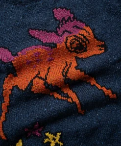 Howlin Cosmic Deer - Blue Best