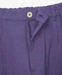 Howlin Cosmic Pants - Purple Seersucker Hot
