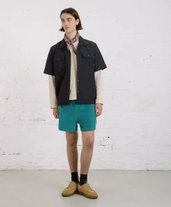 Howlin Cosmic Safari Shirt - Navy Water Repellent Nylon Clearance