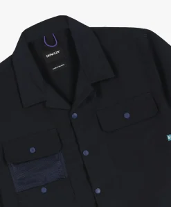 Howlin Cosmic Safari Shirt - Navy Water Repellent Nylon Clearance