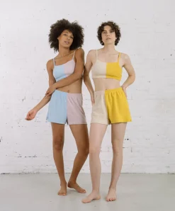 Howlin Flaming Grooves Shorts - Daffodil (Women) Outlet