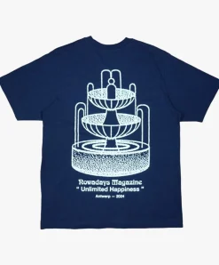 Nowadays Fountain T-shirt - Navy Sale