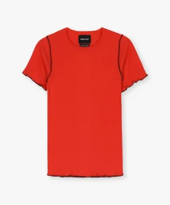 Howlin Hello And Goodbye T-shirt - Red Fire (Women) Cheap
