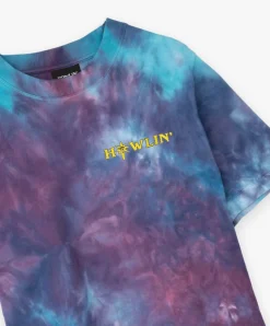 Howlin ' Tie Dye T-shirt - Short Sleeve - Night Mix Cheap