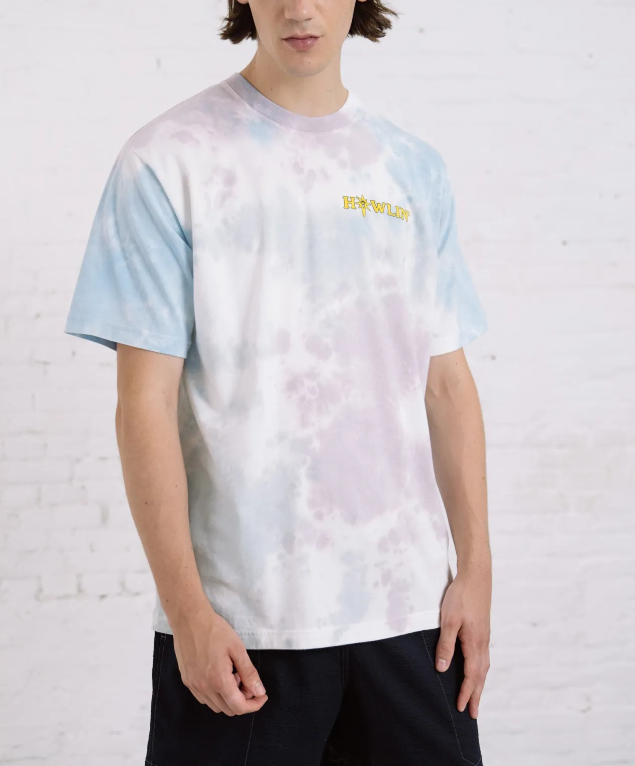 Howlin ' Tie Dye T-shirt - Short Sleeve - Summer Mix Online
