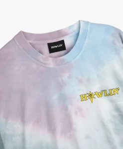 Howlin ' Tie Dye T-shirt - Short Sleeve - Summer Mix Online