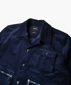 Howlin Innerspace Shirt - Navy Summer Corduroy Online