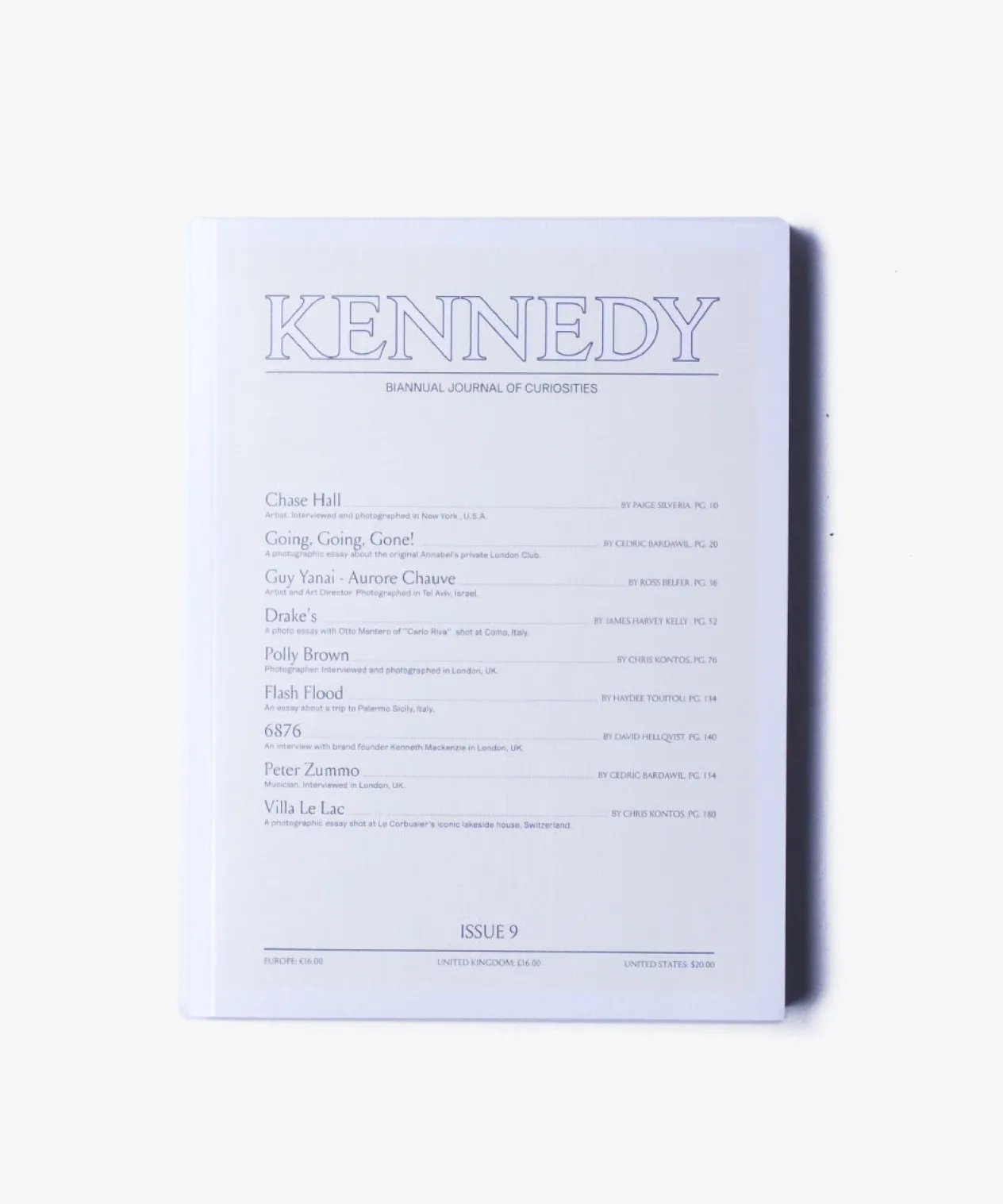 Magazines Kennedy Magazine - Issue 9 Cheap