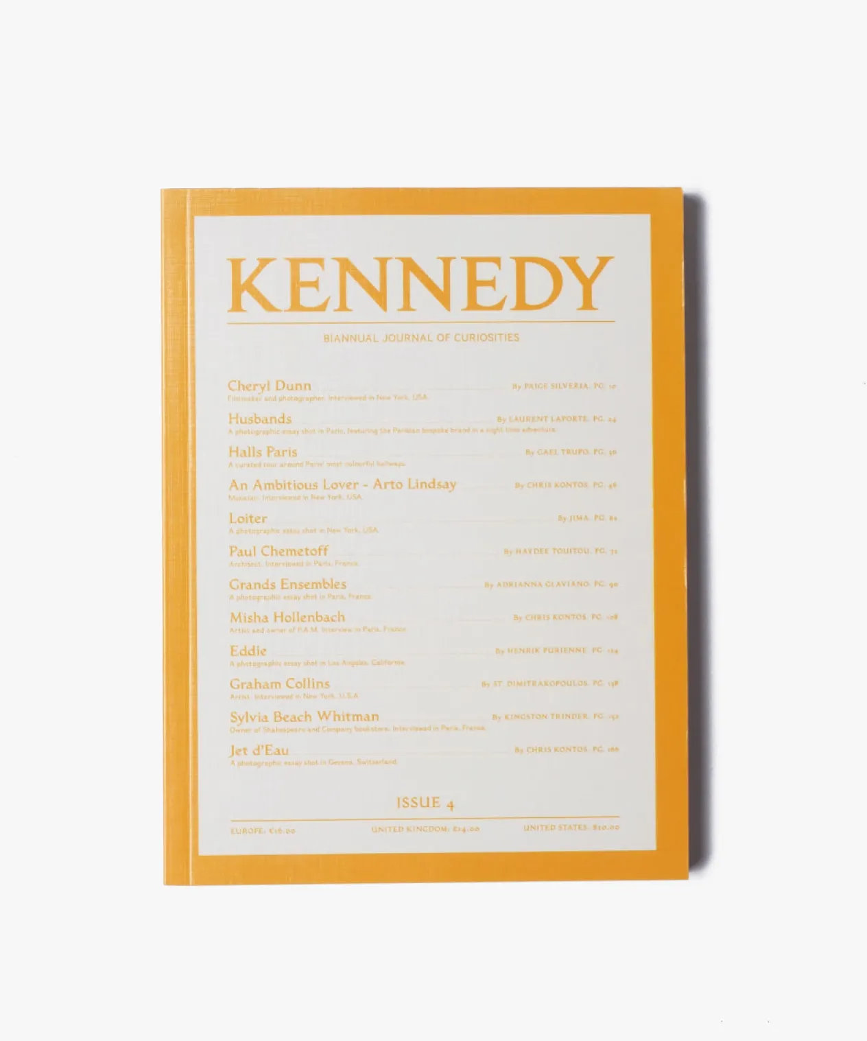 Magazines Kennedy Magazine - Issue 4 Flash Sale