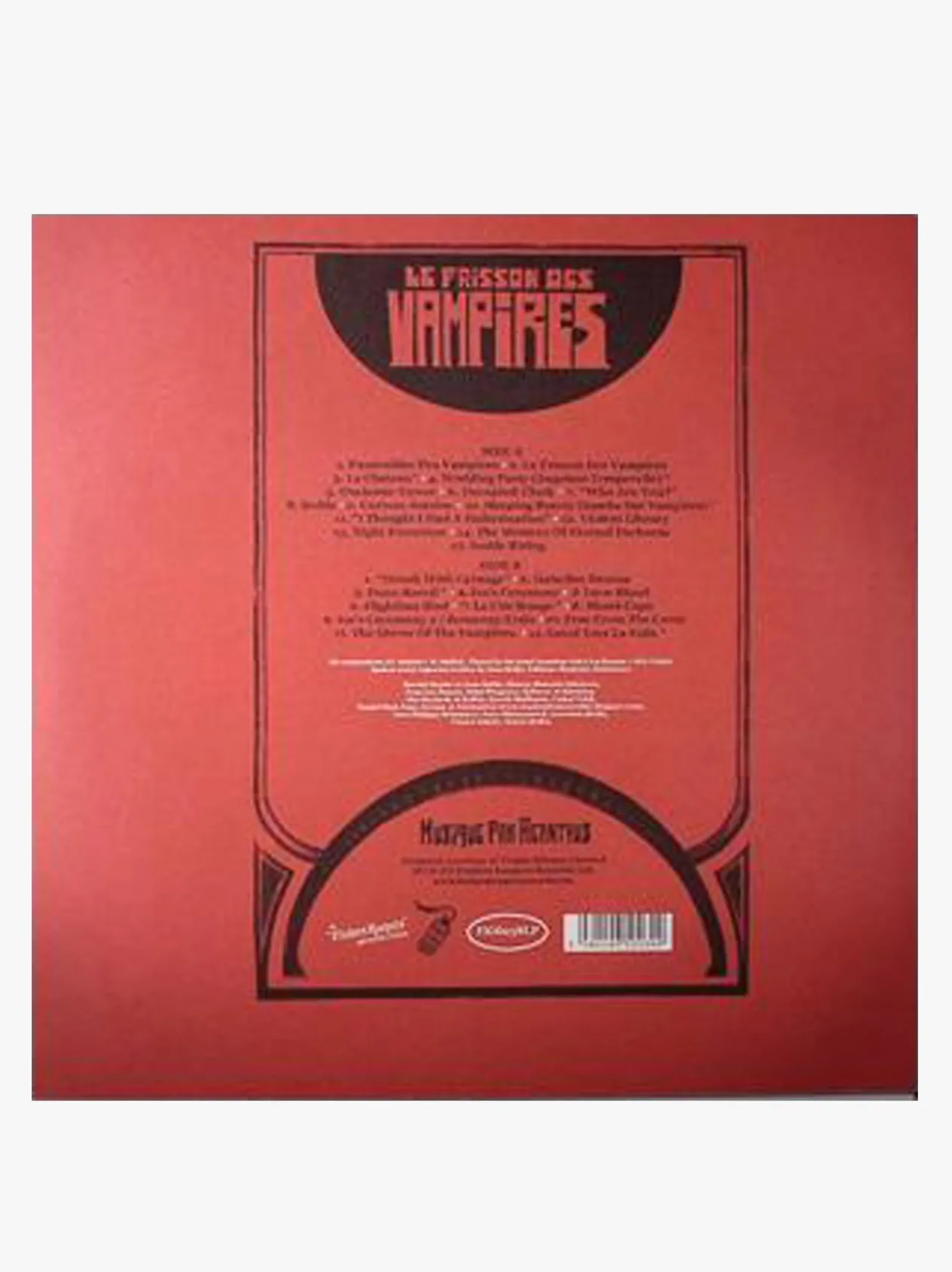 Music Le Frisson des Vampires Vinyl Discount