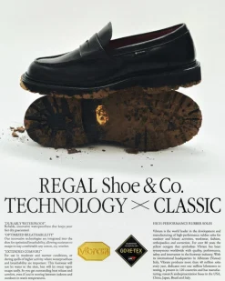 REGAL SHOE & CO Loafers GTX - Black Clearance