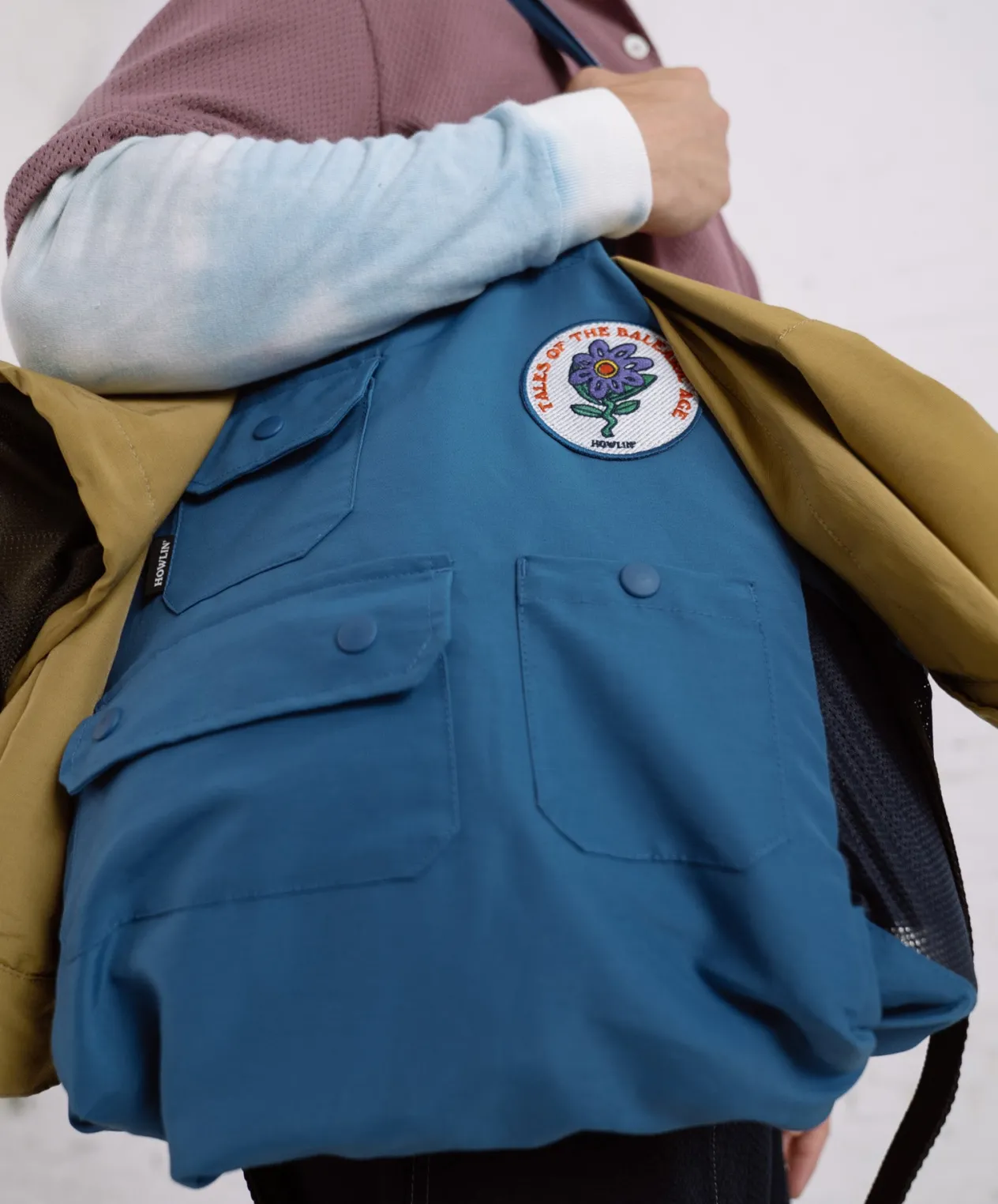 Howlin Lonely Ranger Bag - Blue Water Repellent Nylon Online