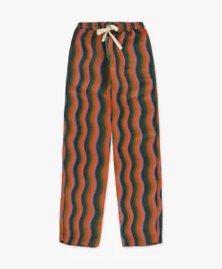Howlin Love Pants - Cognac Wave Hemp Print (Women) Shop
