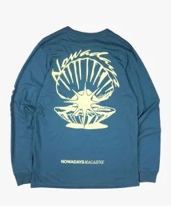 Nowadays Lucky Clam Longsleeve - Dark Green Store
